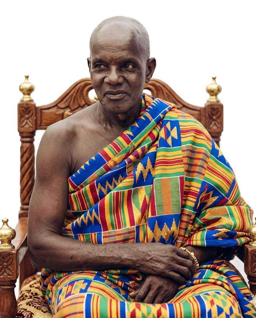 Memorial brochure portrait of Opanin Nathaniel Owusu-Acheaw